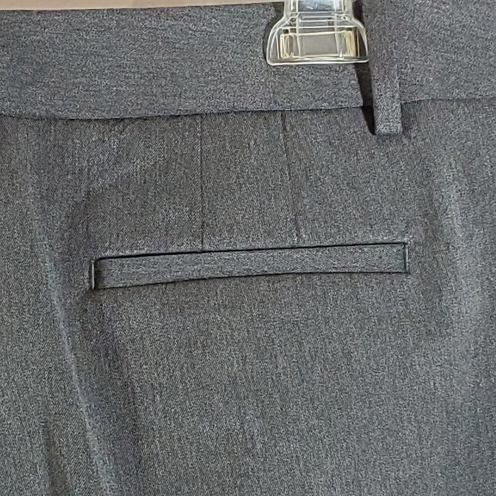 Talbots Barely Boot Full Length Stretch Pants Heather Gray Size 16 NWT ($109)